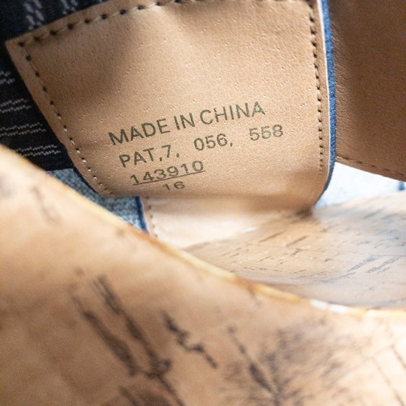 Cork & Canvas Montego Bay Club Wedges - Picture 4 of 4